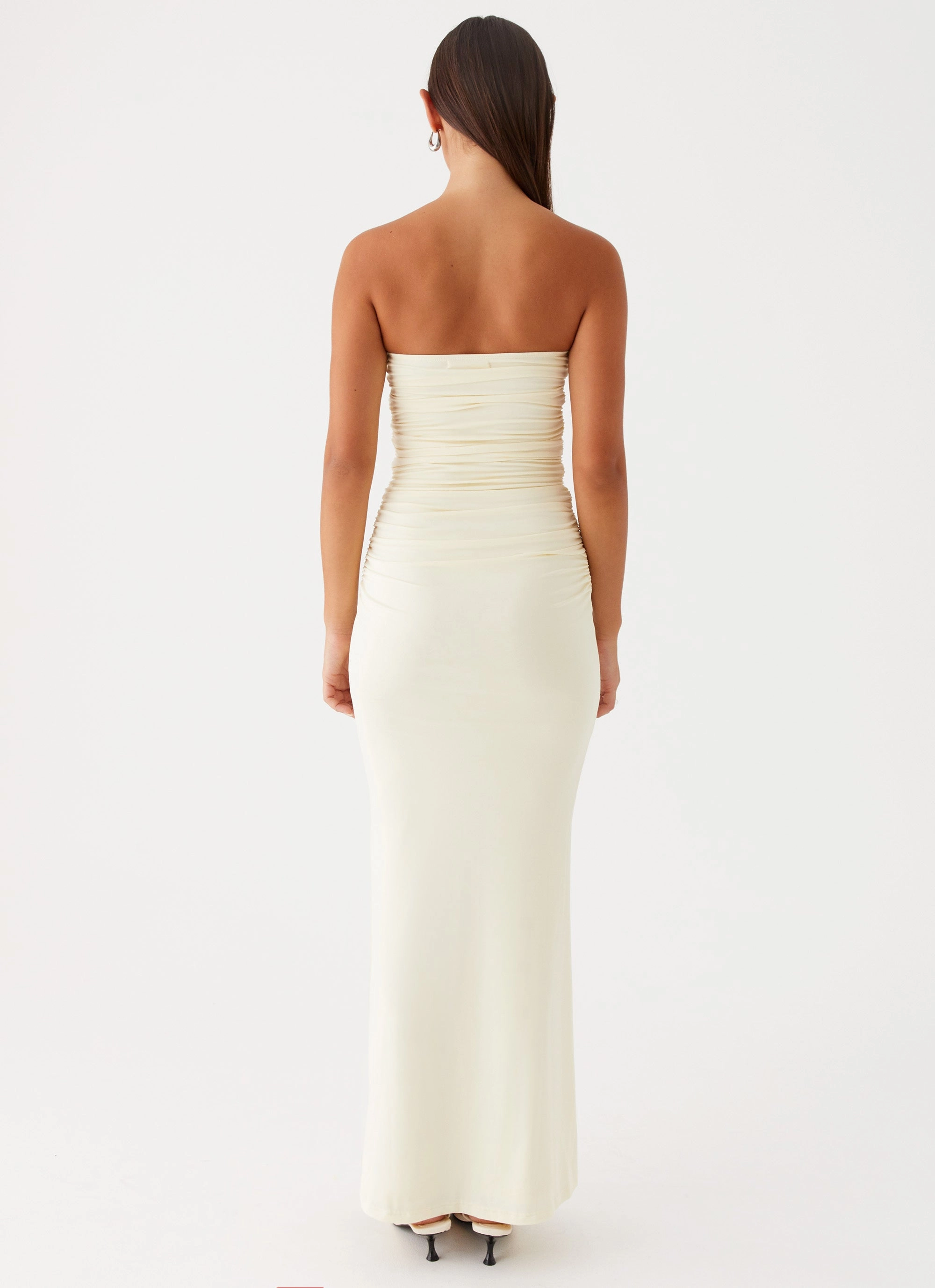 Teddy Coat Rudy Maxi Dress - Yellow