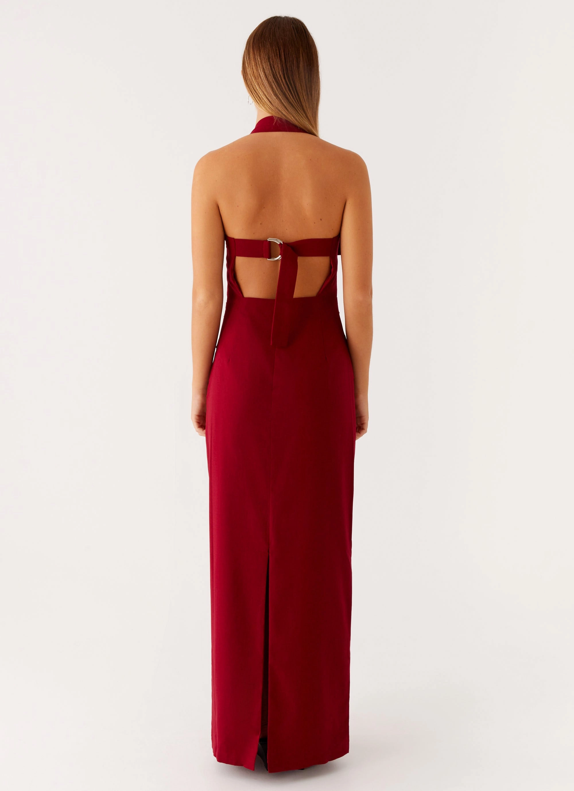 Versatile-Style Rumour Has it Maxi Dress - Red