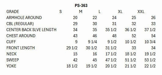 Scully Mens Premium Poplin Black 100% Cotton L/S Shirt Ribbed Trim Printed Pattern