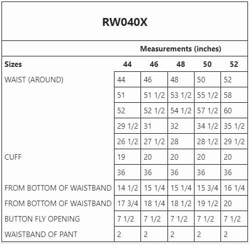 Scully Mens Wheat 100% Cotton Rangewear Pants TearResistantMaterial