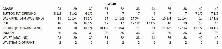 Scully RangeWear Mens Sand 100% Cotton Notched Button Fly Canvas Pant Reinforced Seams