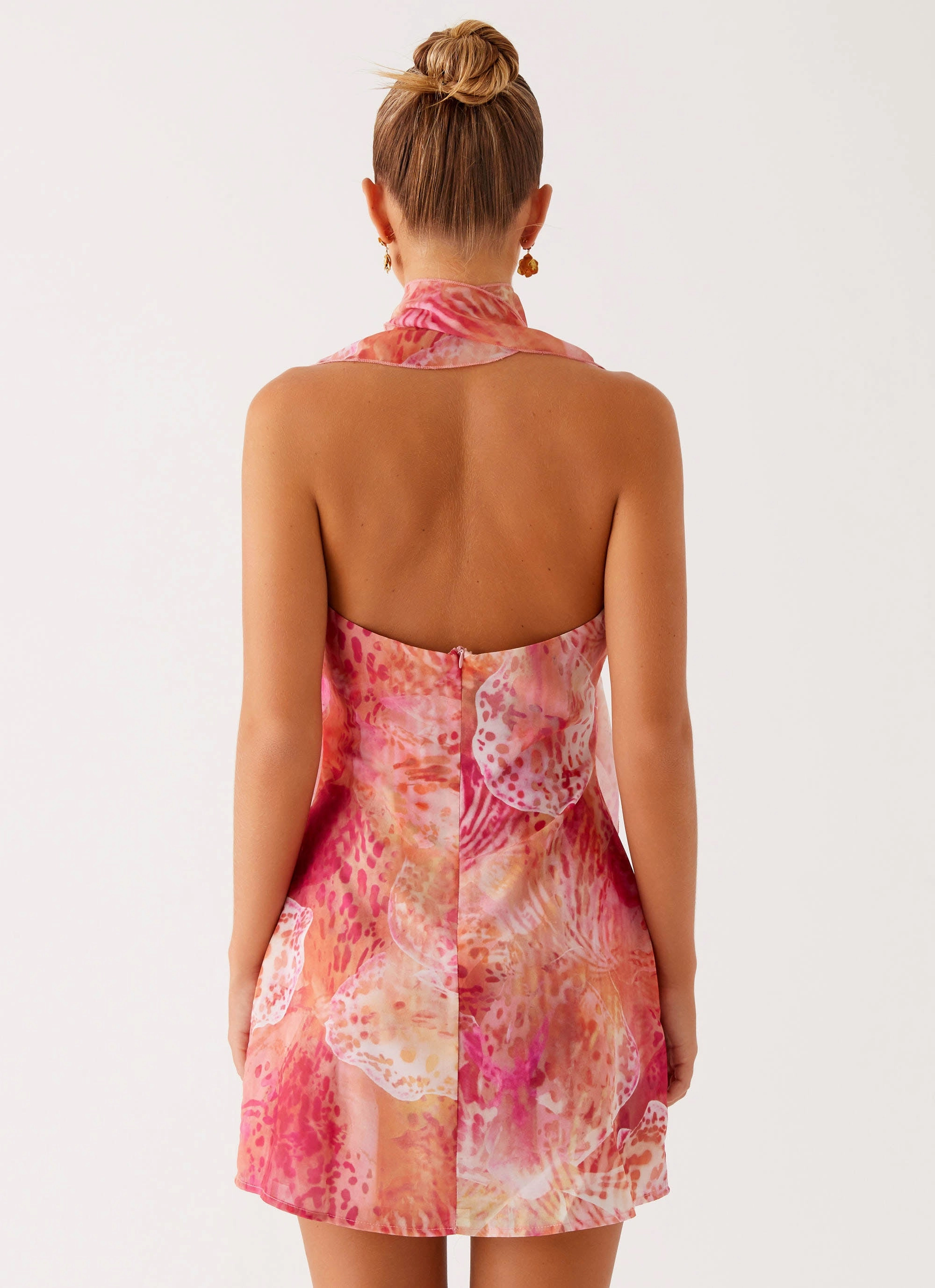 Tanner Mini Dress - Flamingo Fling Essential Jacket
