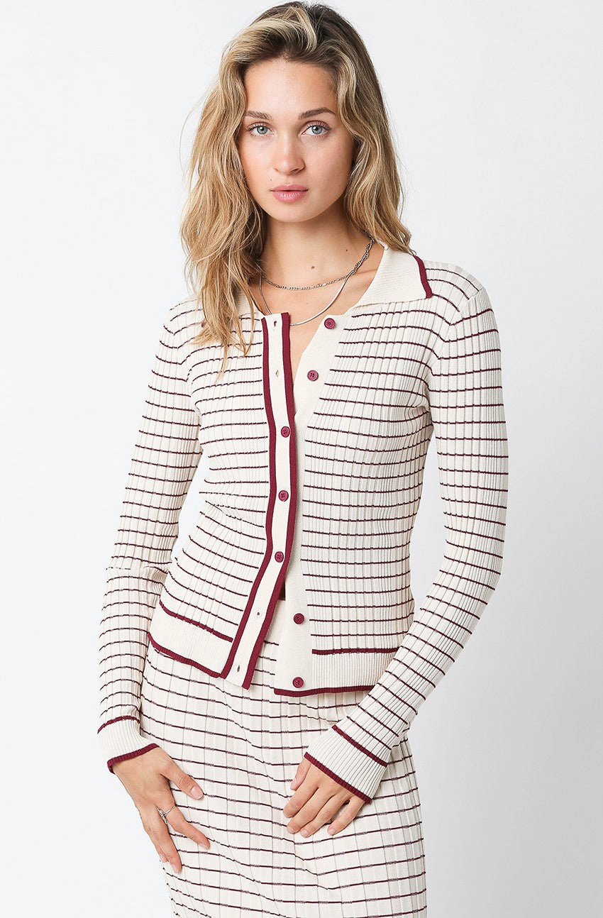 Selena Sweater Double Chest Pocket