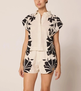 Selene Blouse | Atropa EcoFriendlyDye AntiPill Texture