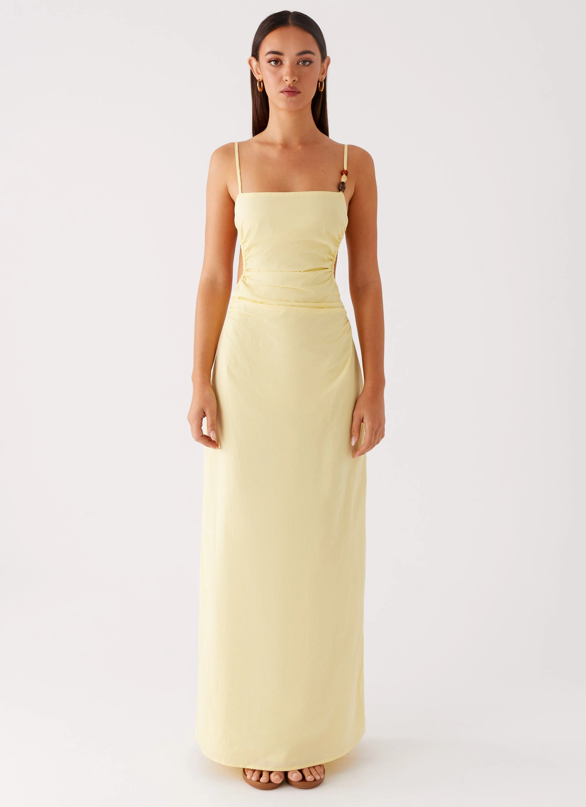 Selah Maxi Dress - Yellow Chilly Day Wear