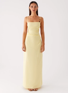 Selah Maxi Dress - Yellow Chilly Day Wear