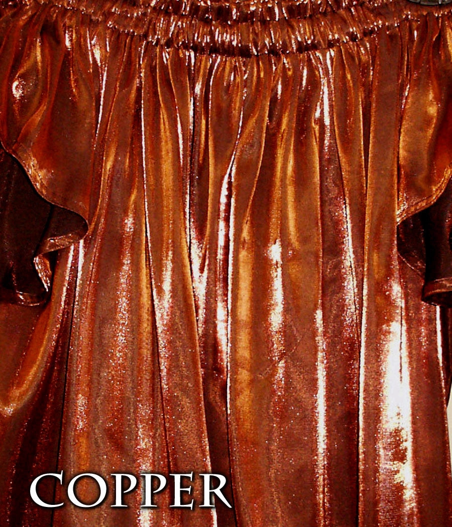 Versatile Layering Shimmer Blouse