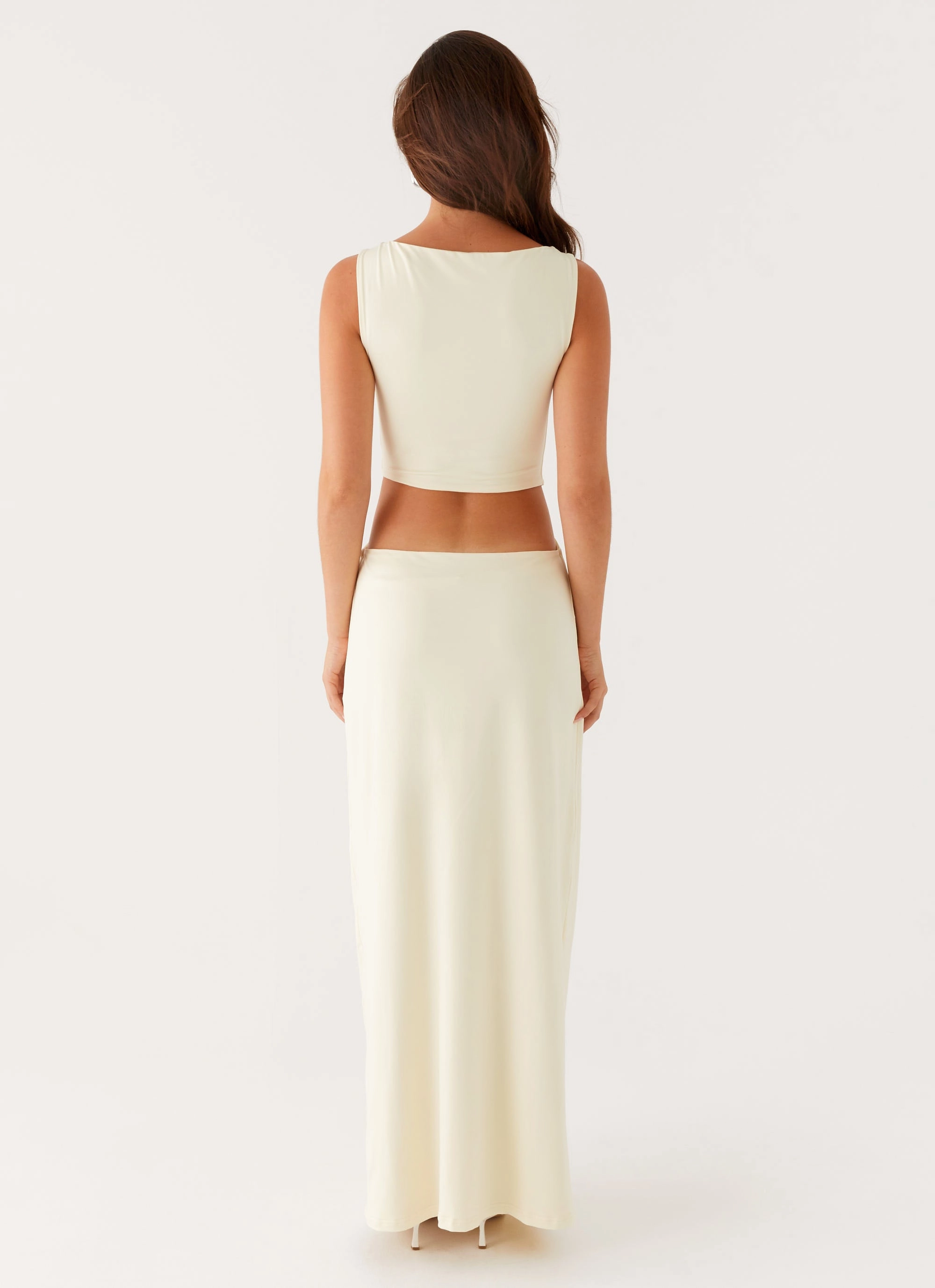 Sweet Mood Subtle Detail Lilabelle Twist Maxi Dress - Yellow