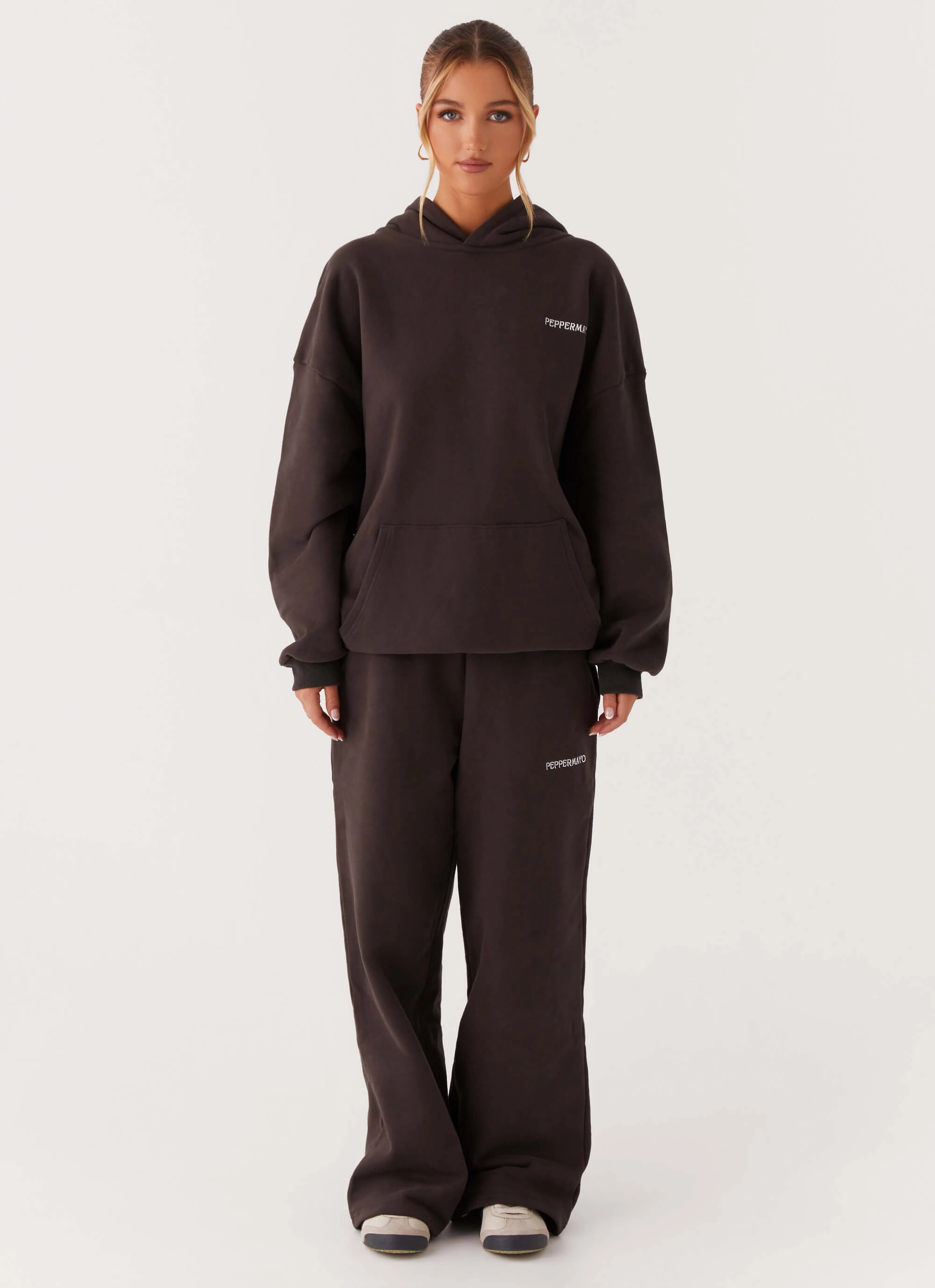 Signature Oversized Hoodie - Charcoal Season Ready