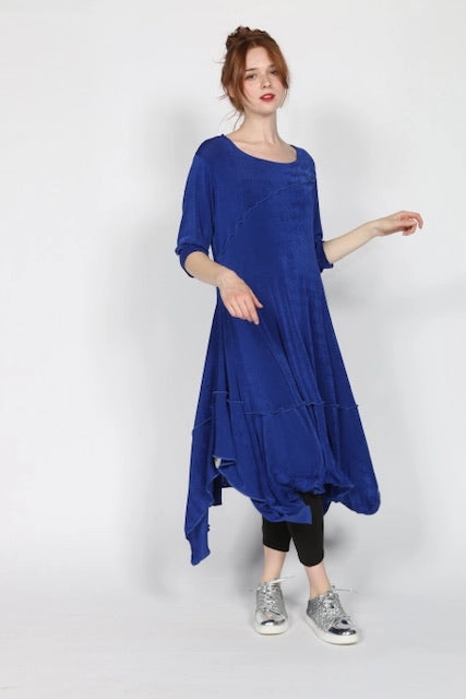 SLT121 Slinky Tunic RawHemDetail Reflective Trims