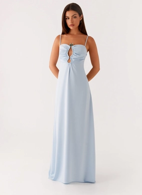 Easy Pick Modern-style Zelda Maxi Dress - Blue