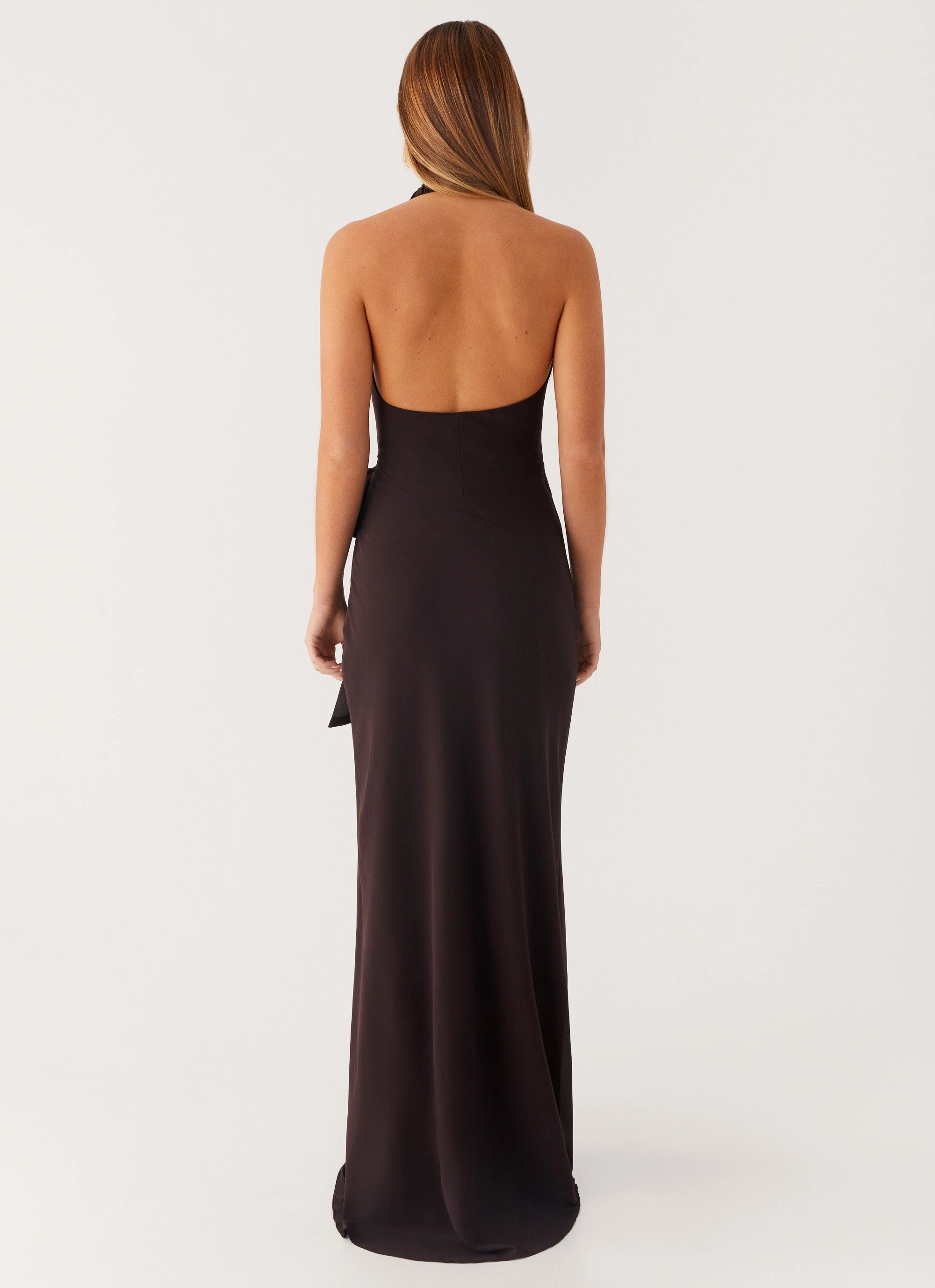 Heavy Puffer So Chic Maxi Dress - Cool Chocolate
