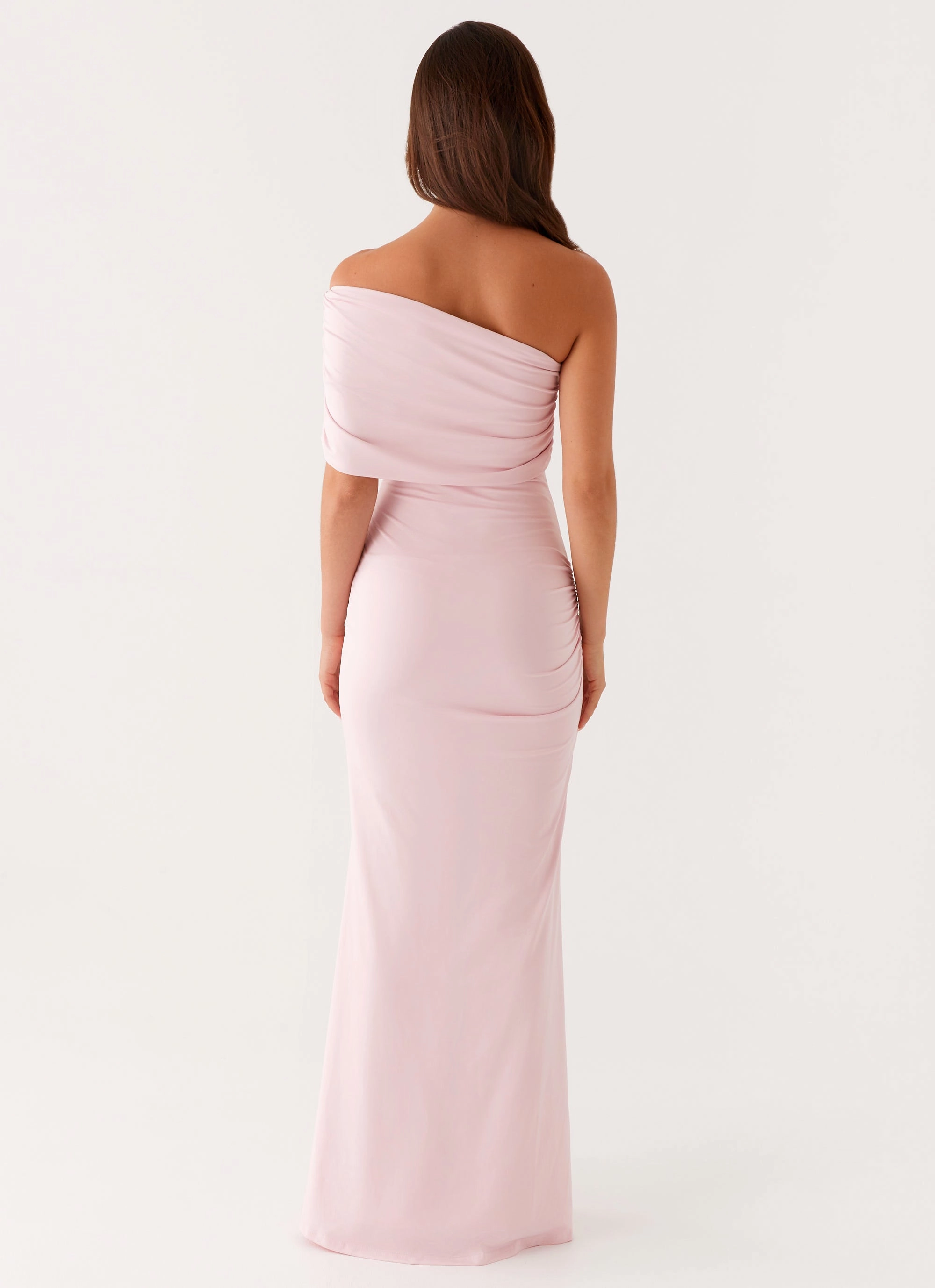 Socialite Maxi Dress - Pink Classic Fashion Warm and Cozy