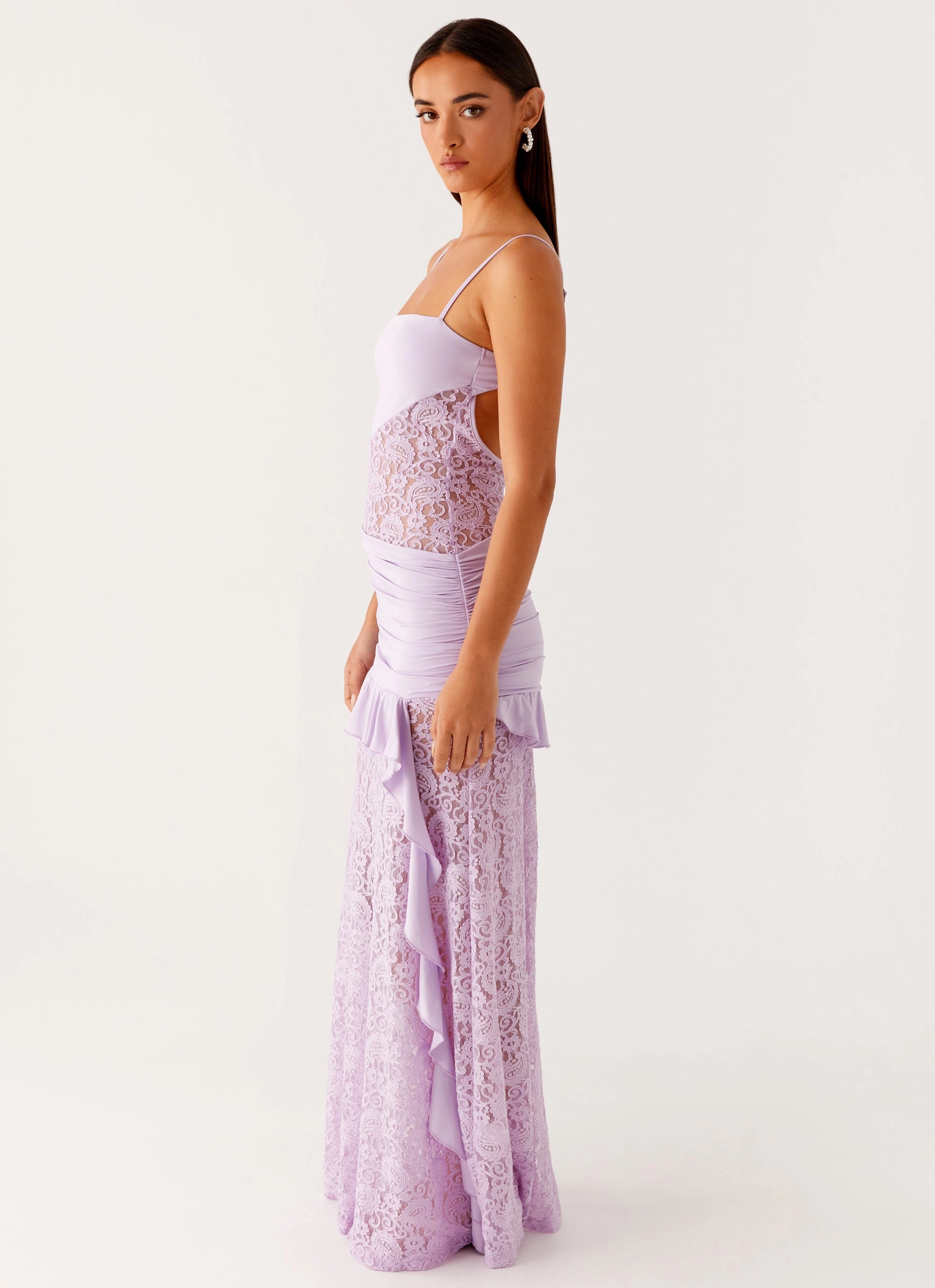 Artistic Shape Day-To-Night Wear New Romance Maxi Dress - Lilac