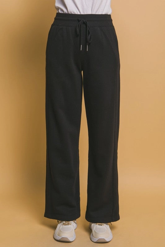 Chilly Wear Ultra Soft Inner Layer Zinnia Wide Leg Sweatpants