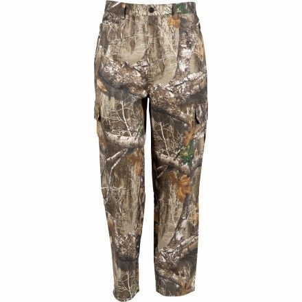 Rocky Mens ProHunter Twill Cargo Realtree Edge 100% Cotton Hunting Pants Wrinkle-Resistant Heat Control
