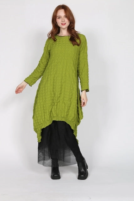 POD5156 Dress Ruffle-Detail