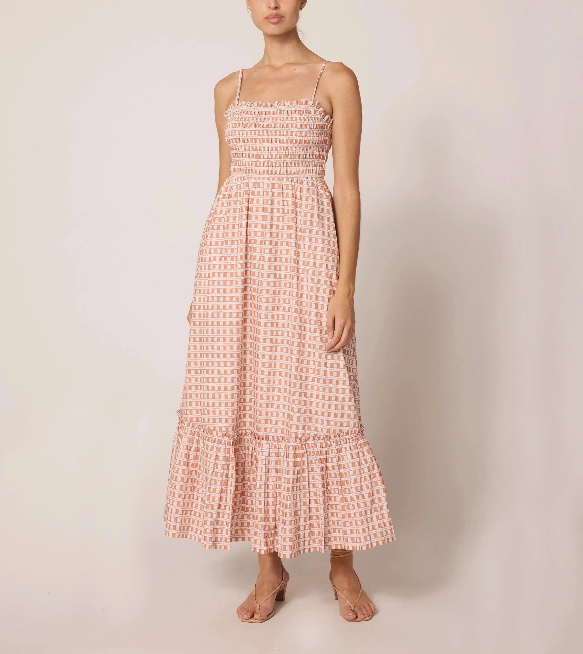Magnolia Ankle Dress | Bellini Plaid Perfectly Fitted Relax Fit