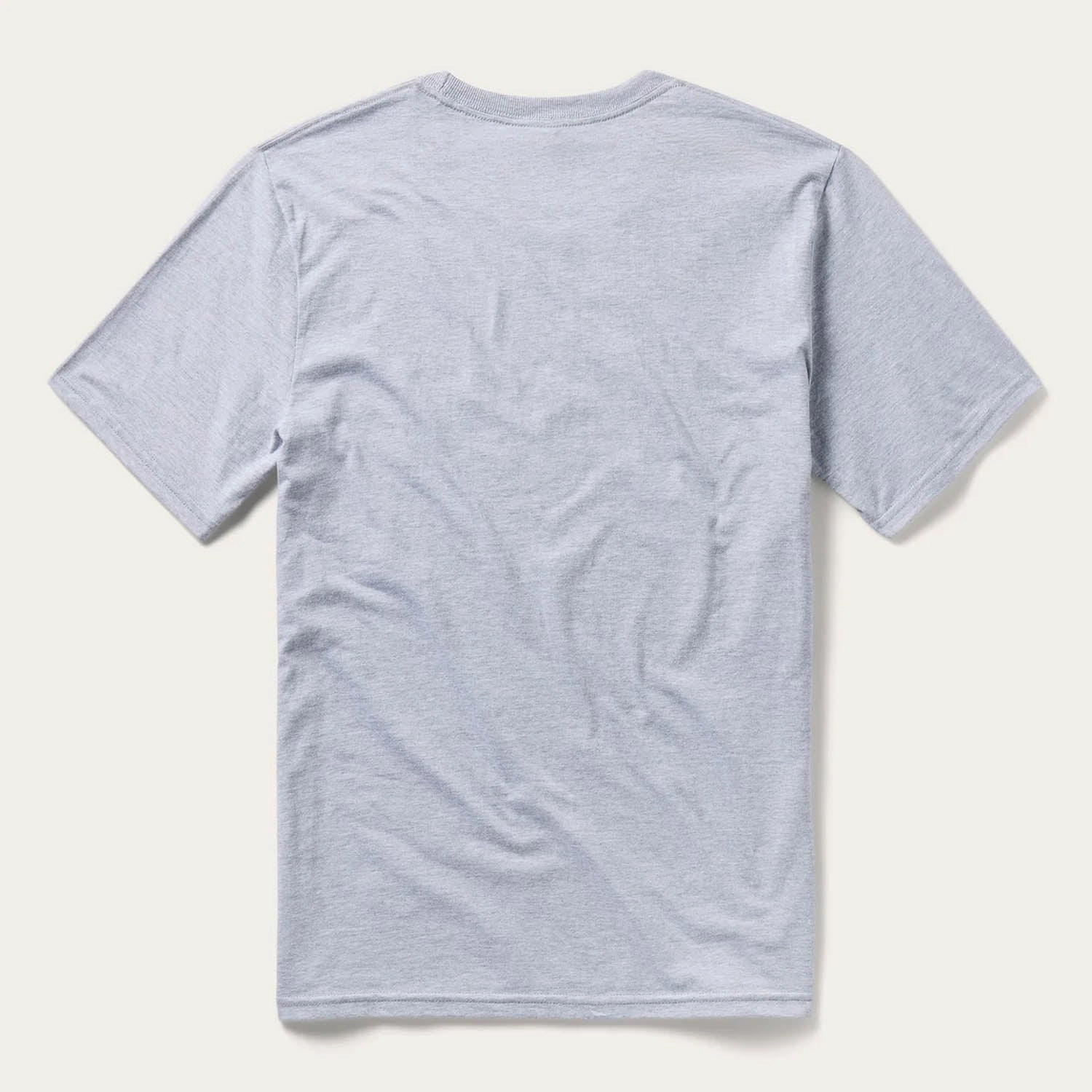 Stetson Womens Tipping Hat Cowgirl Grey Cotton Blend S/S T-Shirt Anti Static Treatment Neutral Shade