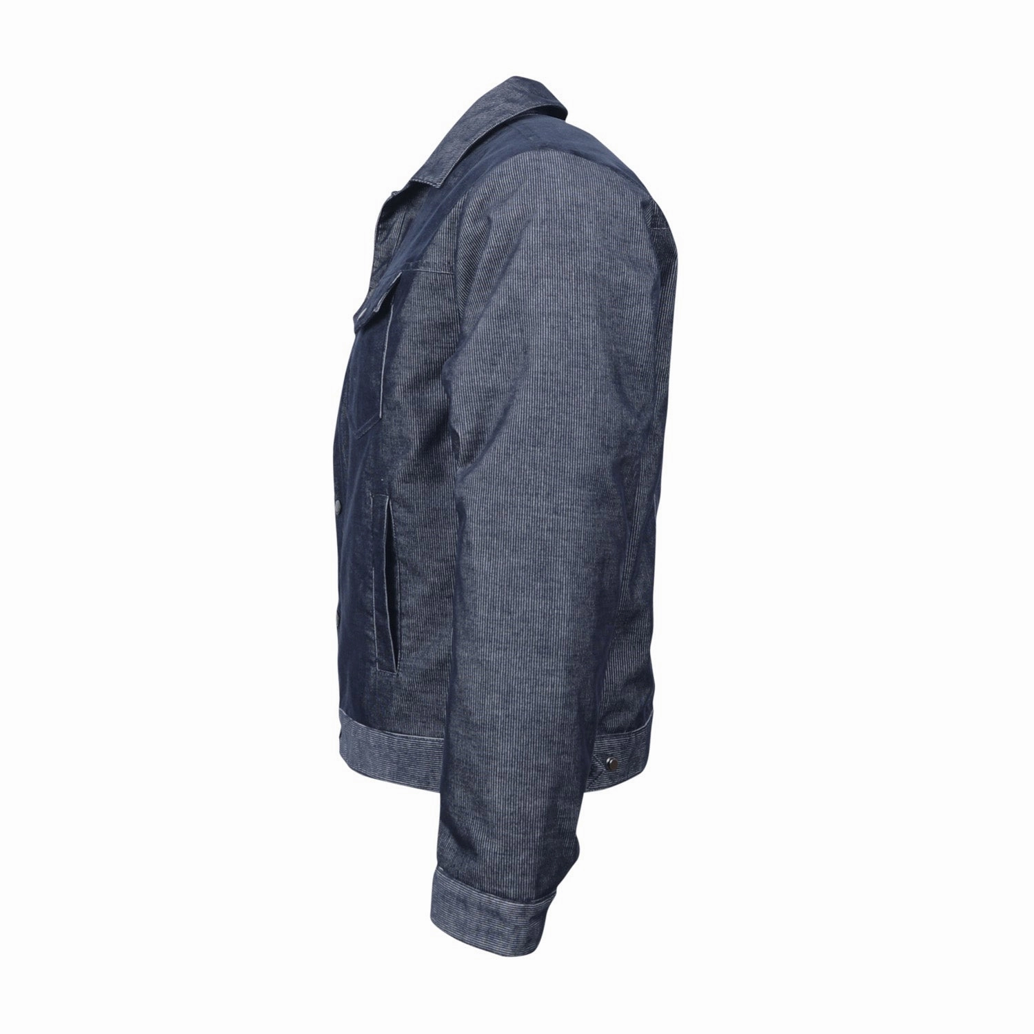 STS Ranchwear Mens Cord Navy Cotton Blend Cotton Jacket Ventilated Back Everyday Urban Style