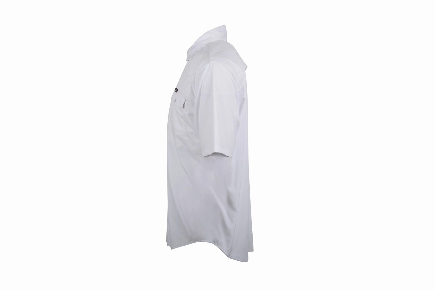 STS Ranchwear Mens Fischer Performance White Nylon/Spandex L/S Shirt Split hem Workwear Essential