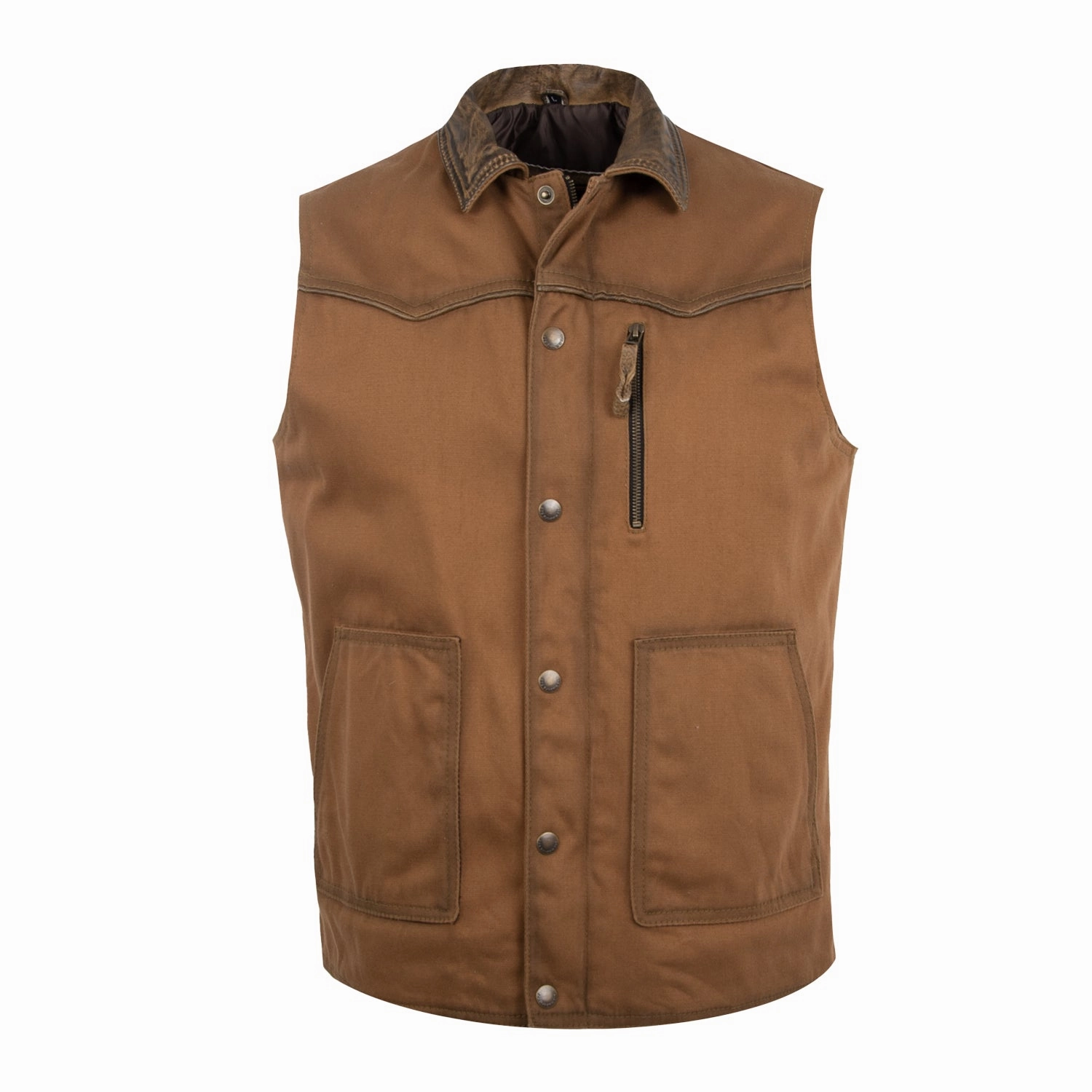 All Season Adaptability STS Ranchwear Mens Owen Canvas 100% Cotton Canvas Cotton Vest