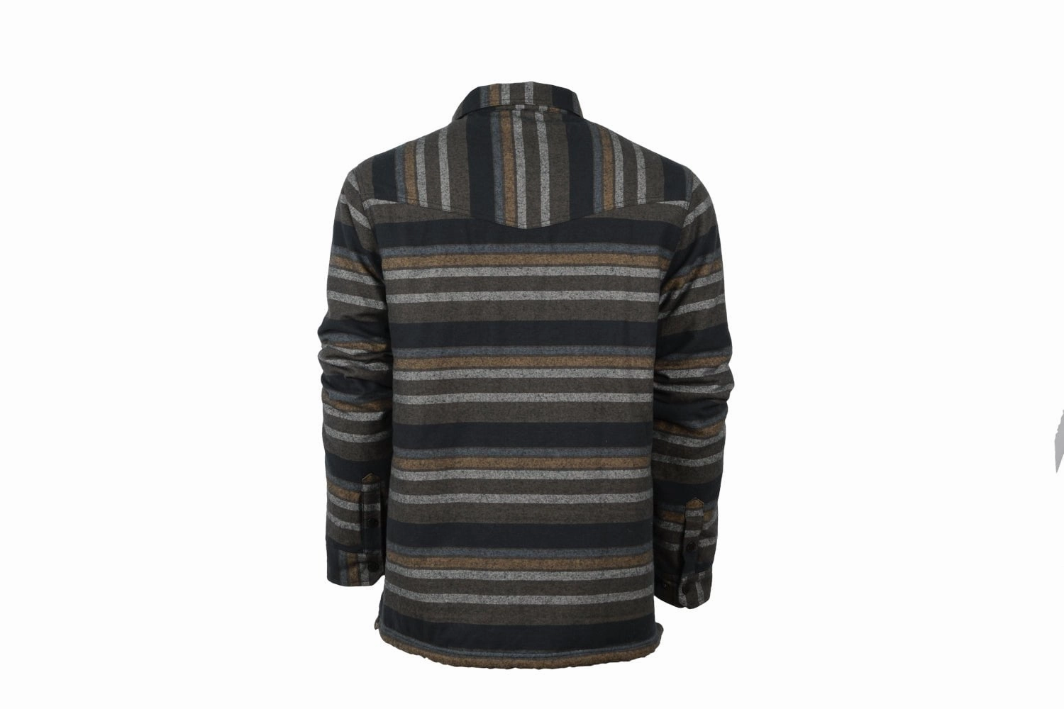 STS Ranchwear Mens Seth Jacket Flannel Stripe 100% Cotton L/S Shirt Geometric Shape High Density Weave