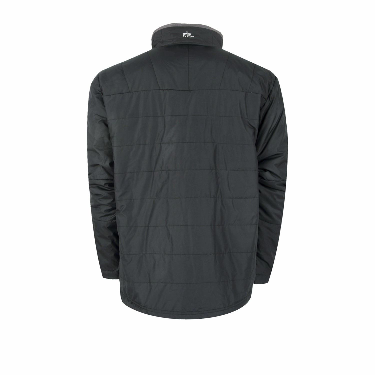 Stretch Material Lightweight Design STS Ranchwear Mens Sterling Black/Grey 100% Polyester Softshell Jacket