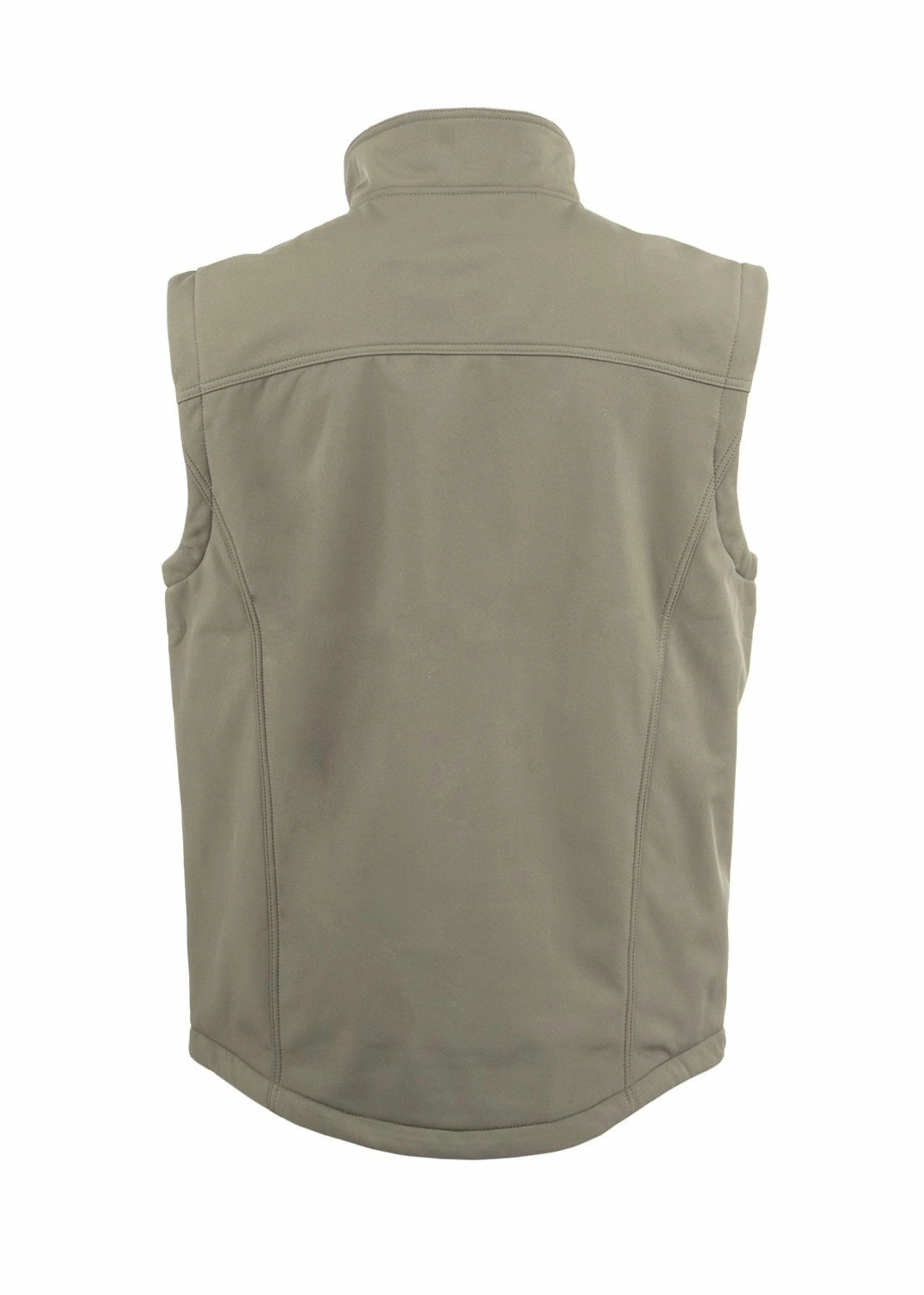 STS Ranchwear Mens Weston Olive Poly/Spandex Softshell Vest Heavyweight Fabric