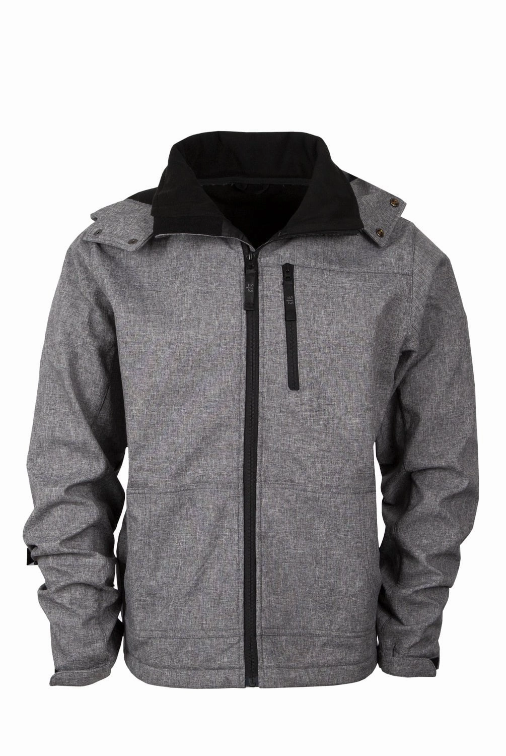 Sealed Seams Ergonomic Seams STS Ranchwear Womens Barrier Light Heather Grey Polyester Softshell Jacket