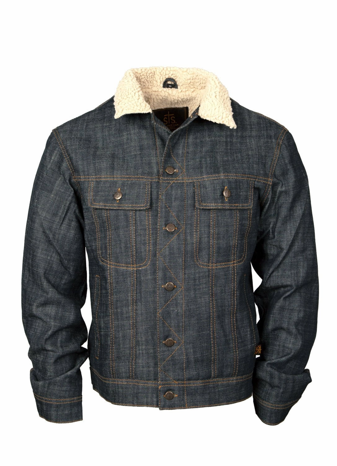 Thermal Regulation System STS Ranchwear Womens Riggins Classic Denim 100% Cotton Cotton Jacket