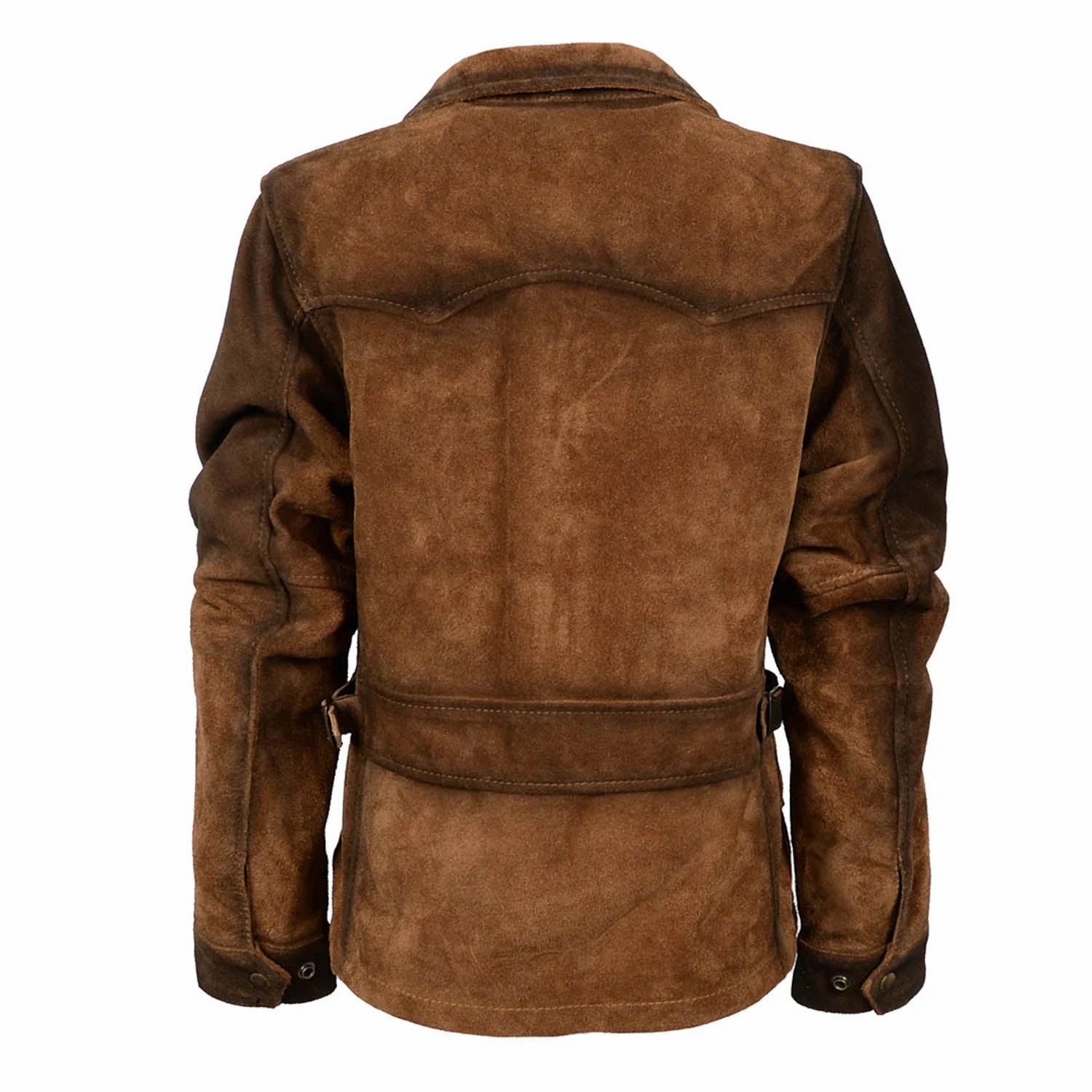 STS Ranchwear Womens The Avery Rusty Nail Suede Leather Jacket Recycled Polyester Blend Abrasion Resistant Panels