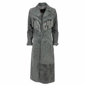 UV Resistant Finish STS Ranchwear Womens Vivie Fog Suede Leather Jacket