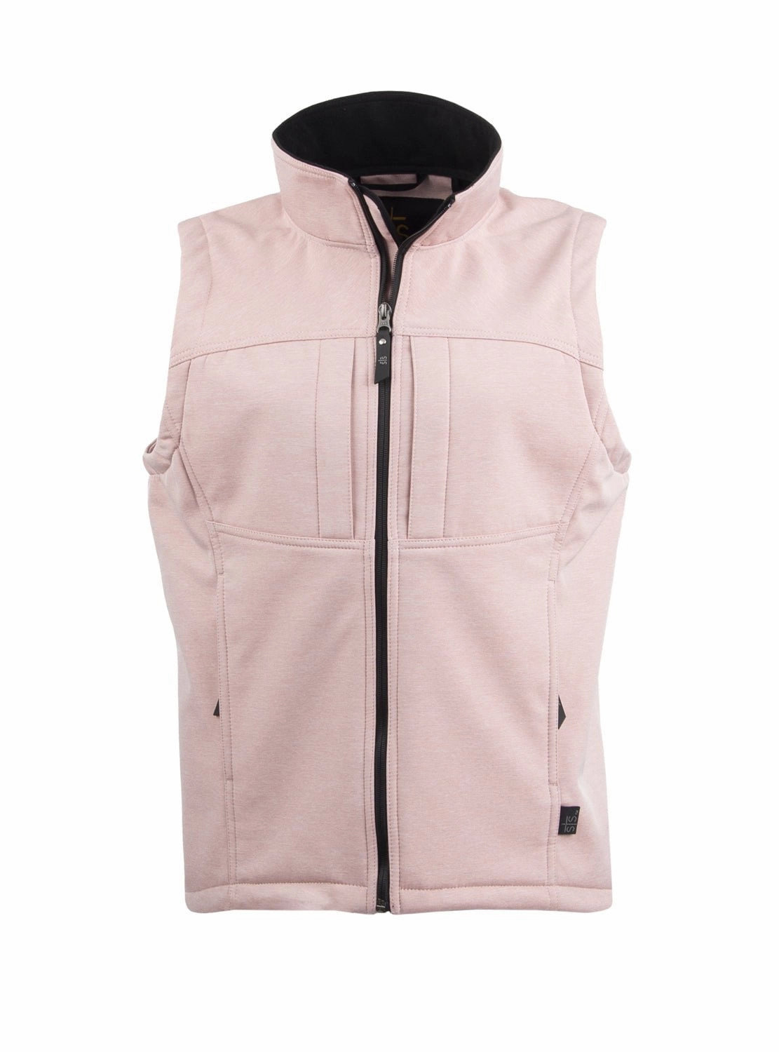 Travel Ready Luxury Appeal STS Ranchwear Womens Weston Blush Poly/Spandex Fleece Vest
