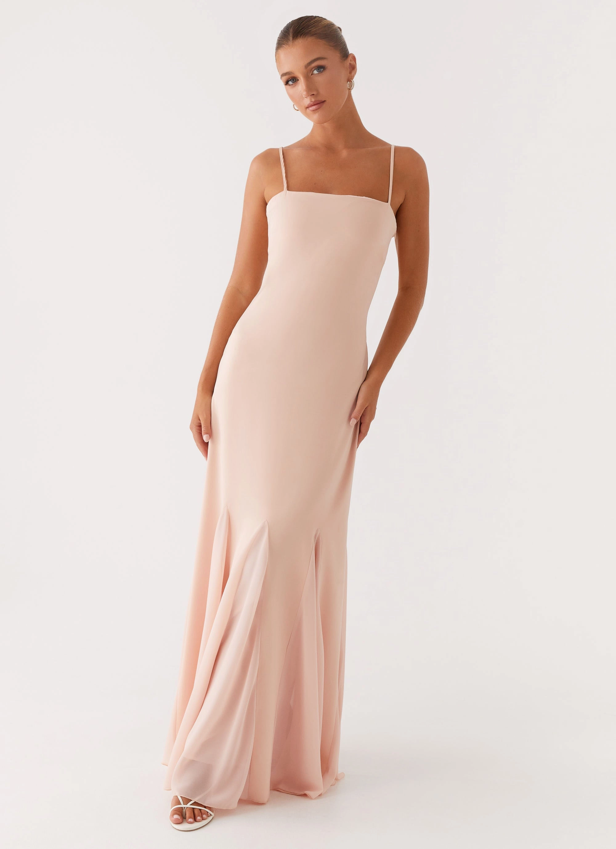 Formal Outerwear Marcelo Maxi Dress - Pink