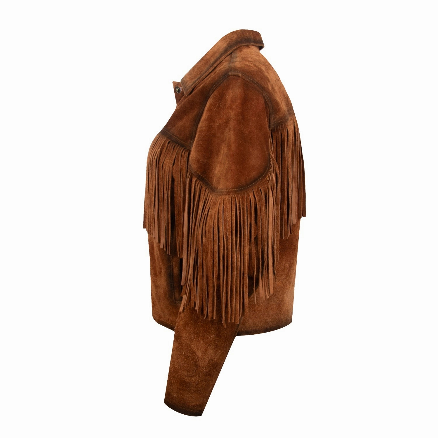 Pastel Shade Evening Chill Piece STS Ranchwear Womens Calamity Rust Suede Leather Jacket