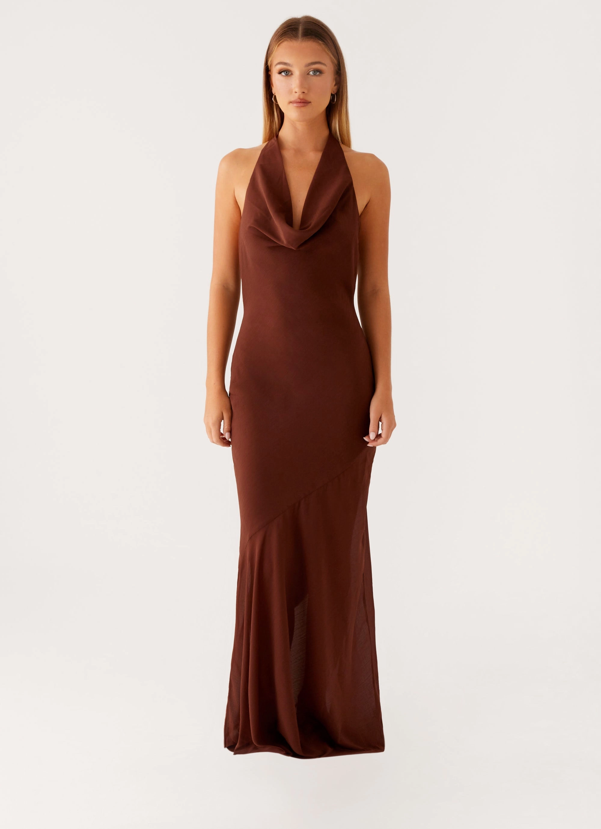 Trend Glow Timeless Comfort Sullivan Maxi Dress - Chocolate