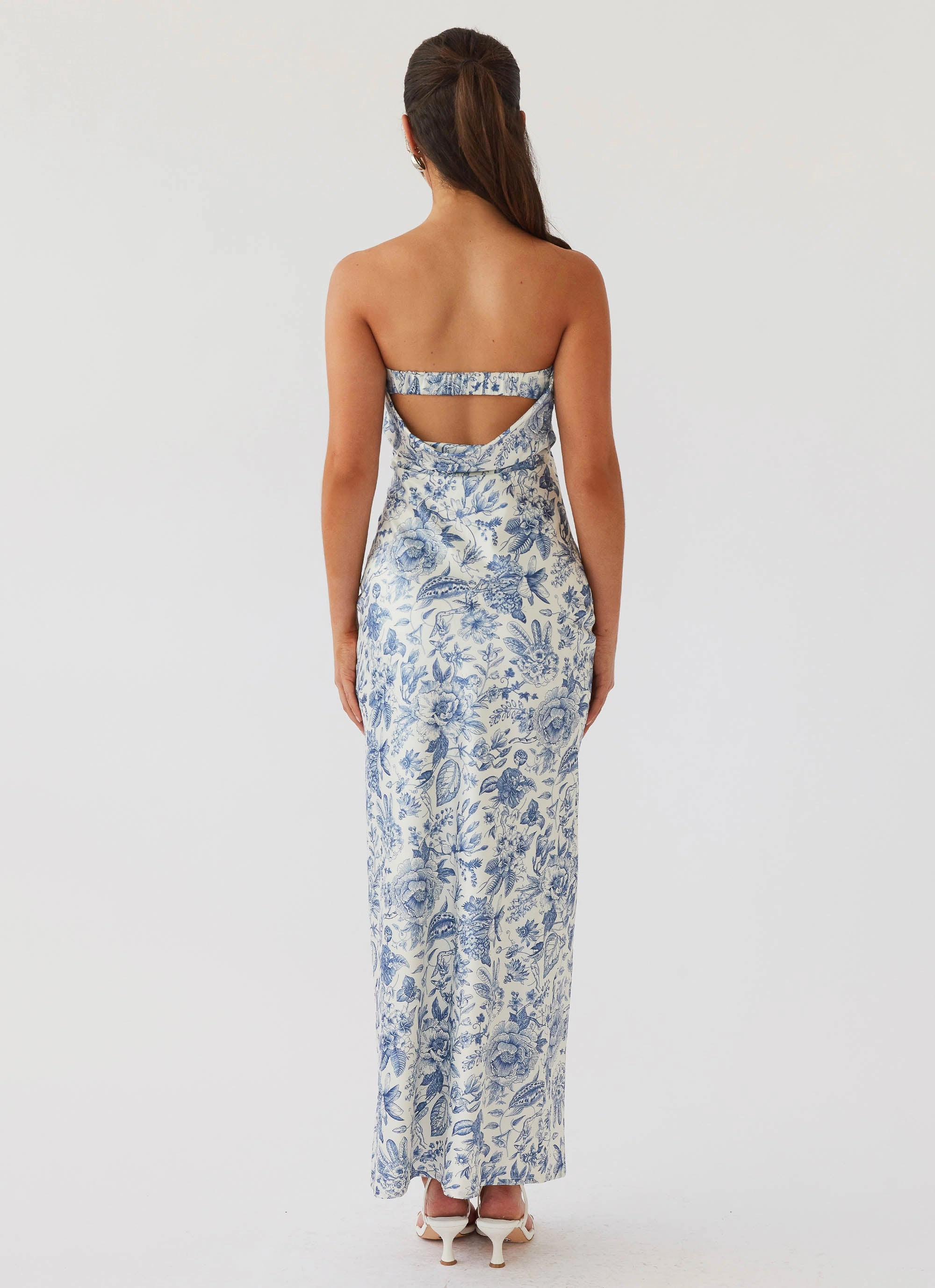 Summer Lover Maxi Dress - Blue Paisley Breathable-Lining