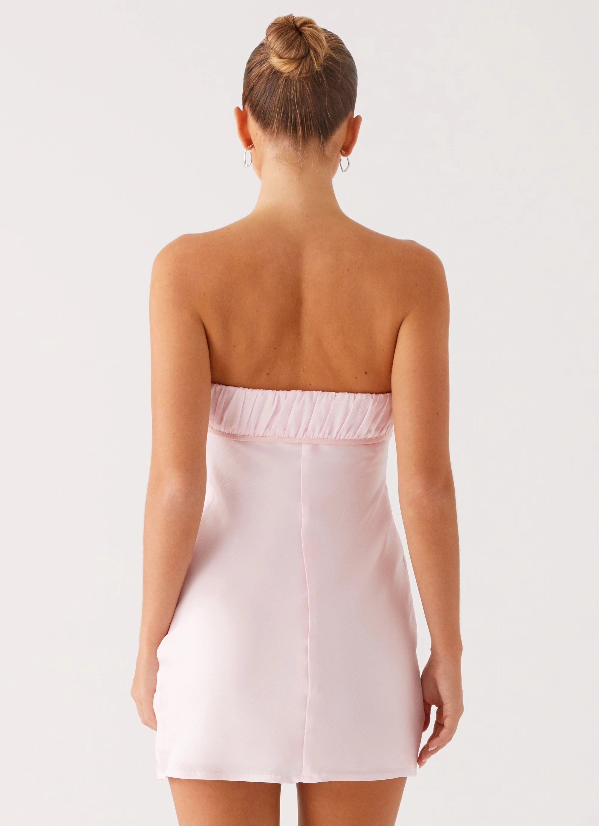Evity Mini Dress - Pink Lightweight-Structure