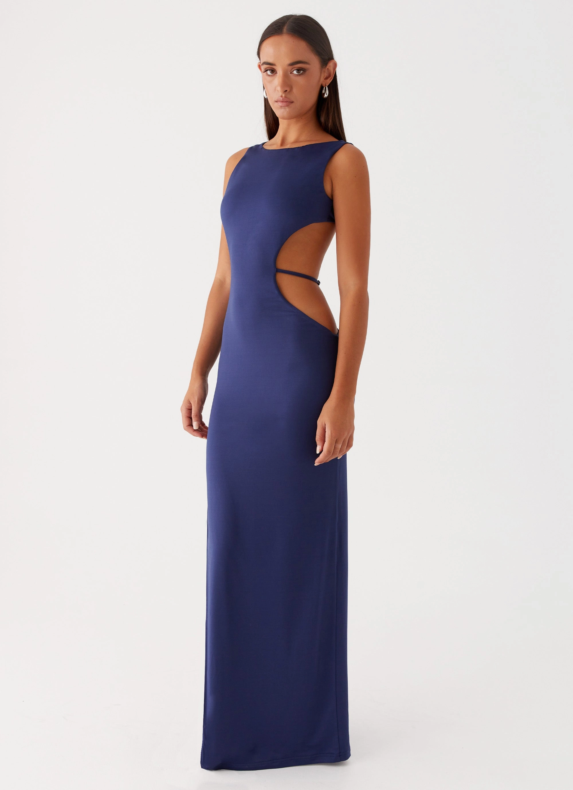 Sutton Maxi Dress - Navy Relaxed outdoor dress
