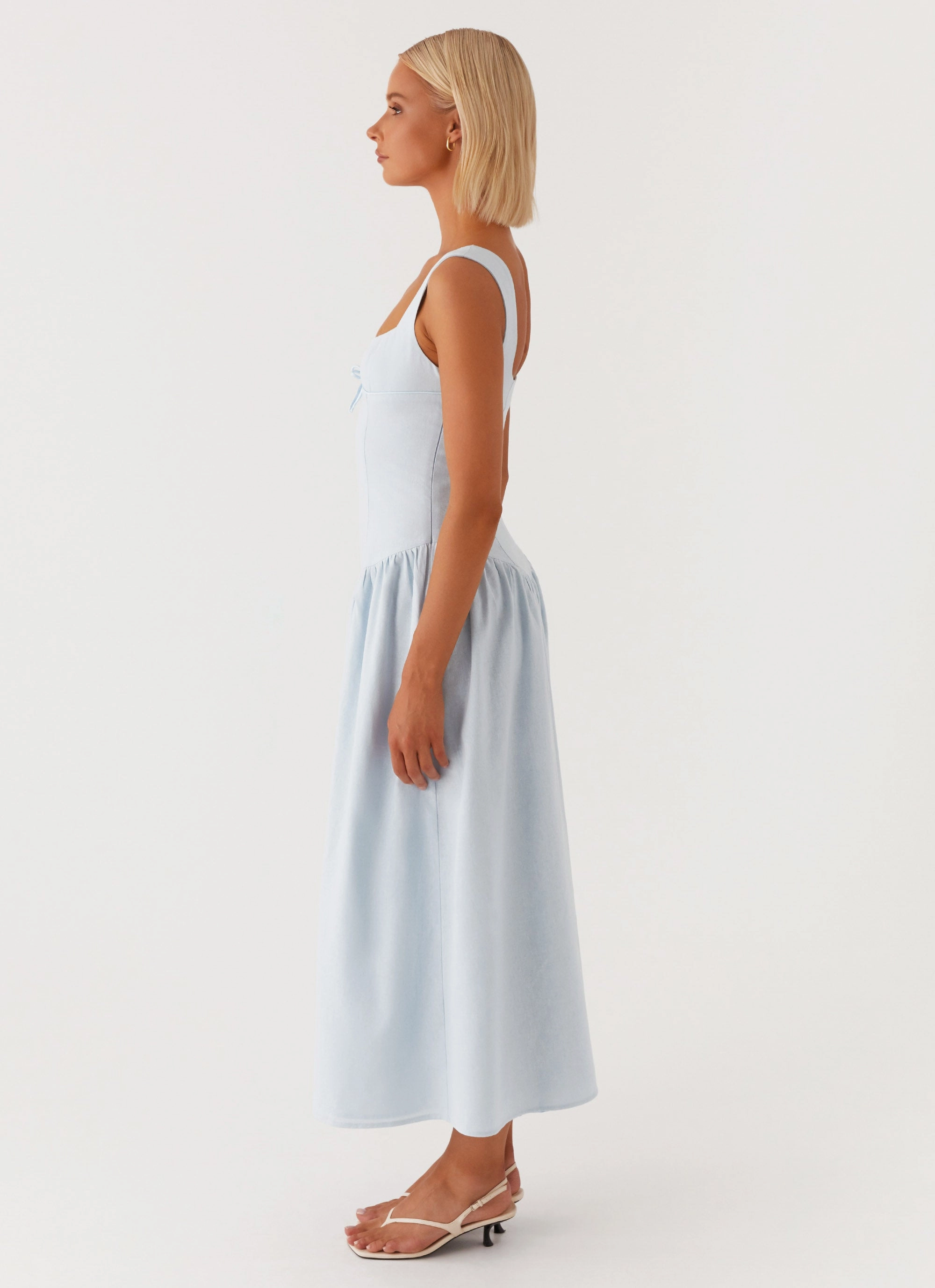 Suzie Midi Dress - Blue Summer Air