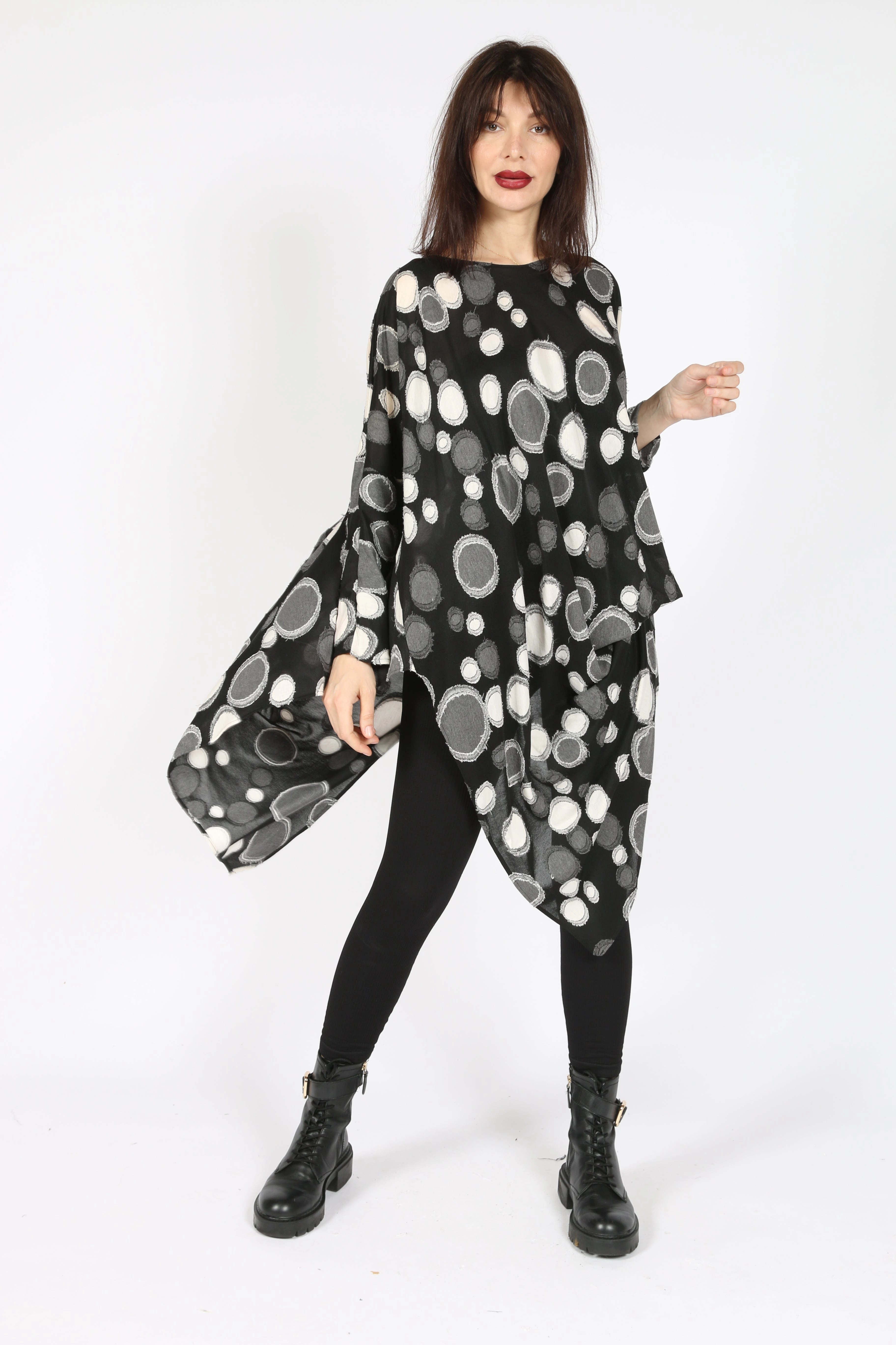 T1T108 sima top Casual Pullover