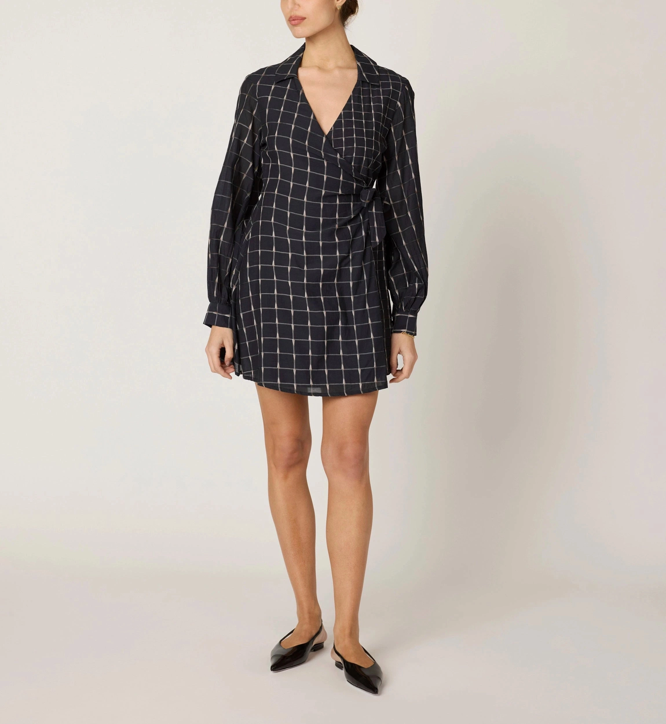 Soft Profile Layering Piece Talia Mini Dress | Saul