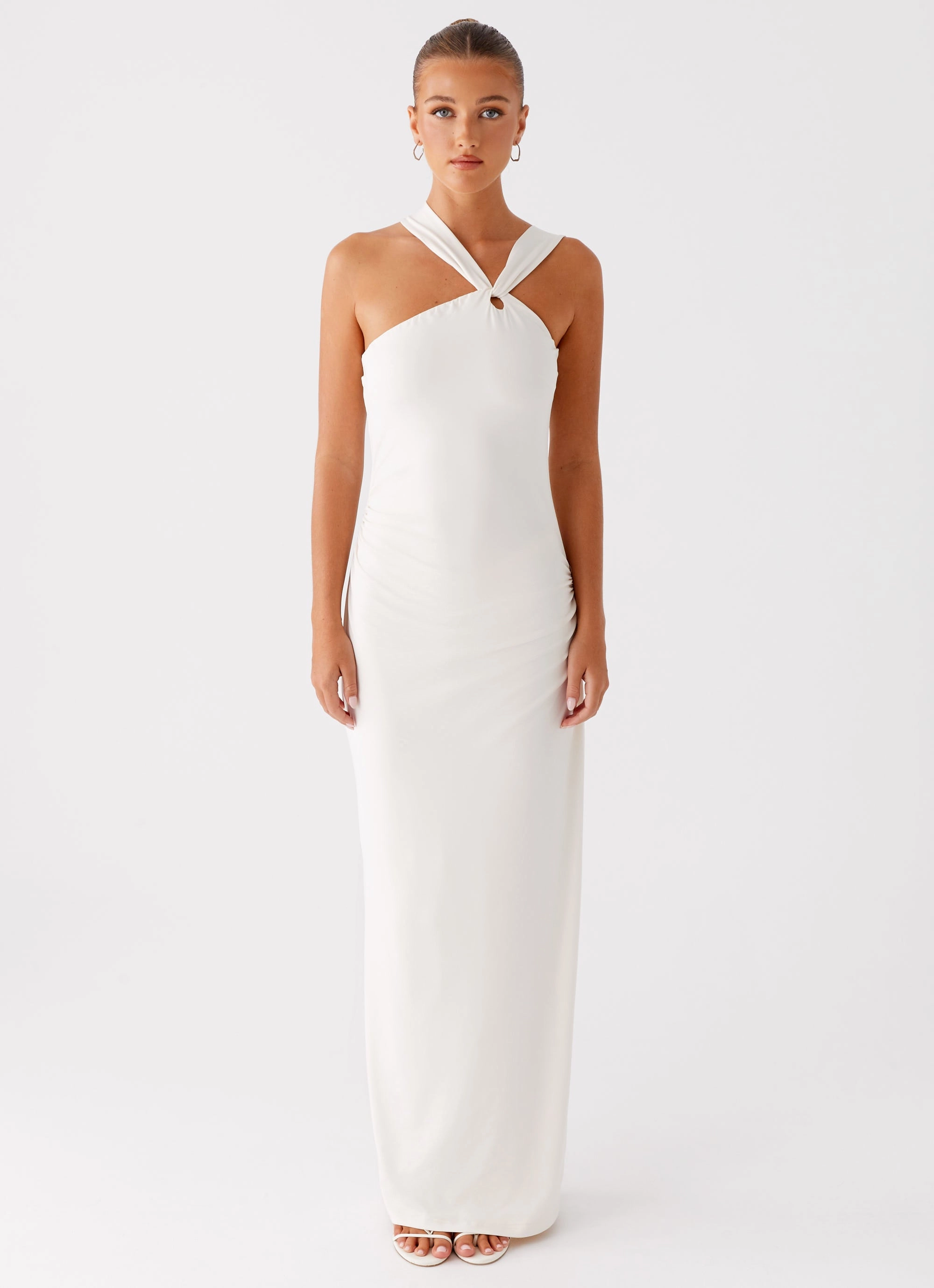 Tamira Maxi Dress - Ivory Sustainable Material