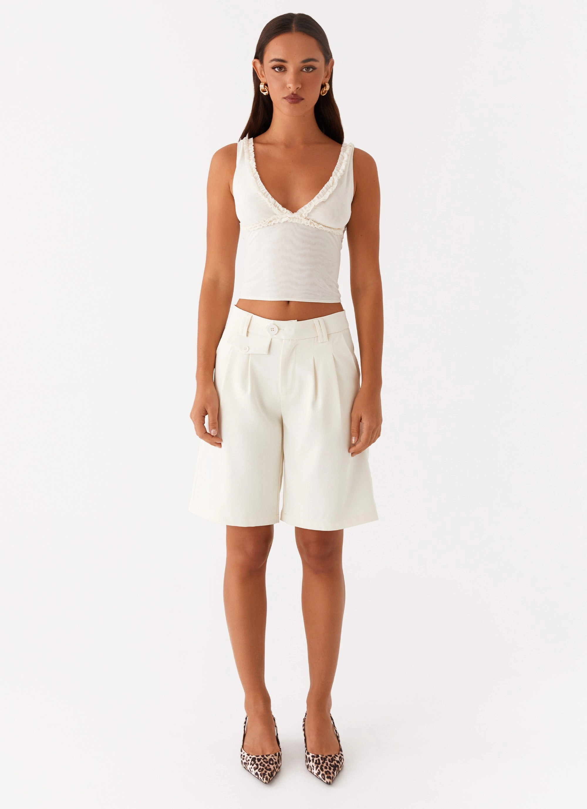 ZipClosure Summer Loving Top - Ivory