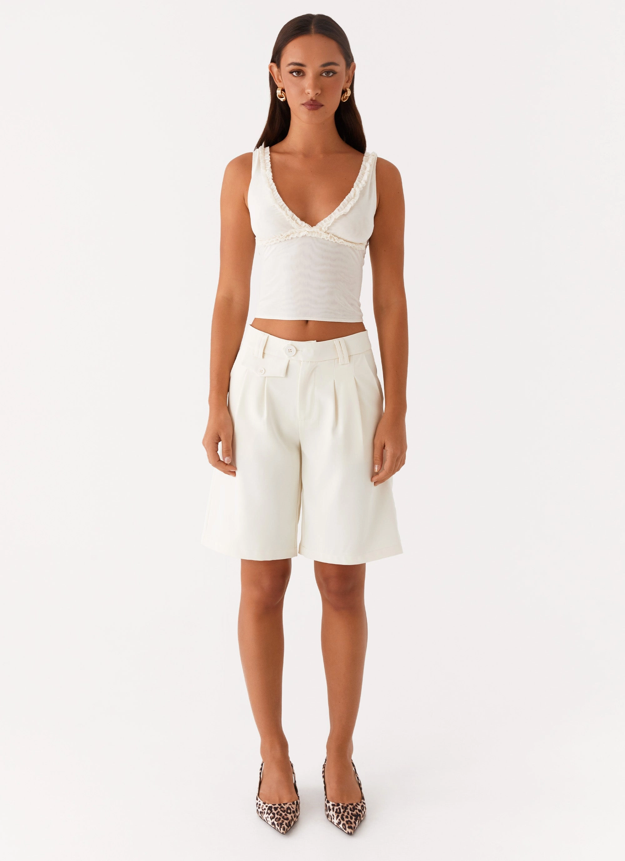 Summer Loving Top - Ivory summer top Airflow Optimized Weave