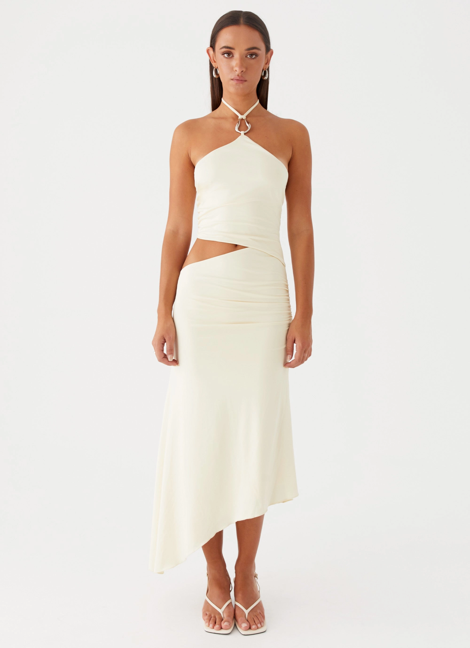 Seasonal Must-Have Light Wrap Tasha Maxi Dress - Lemon