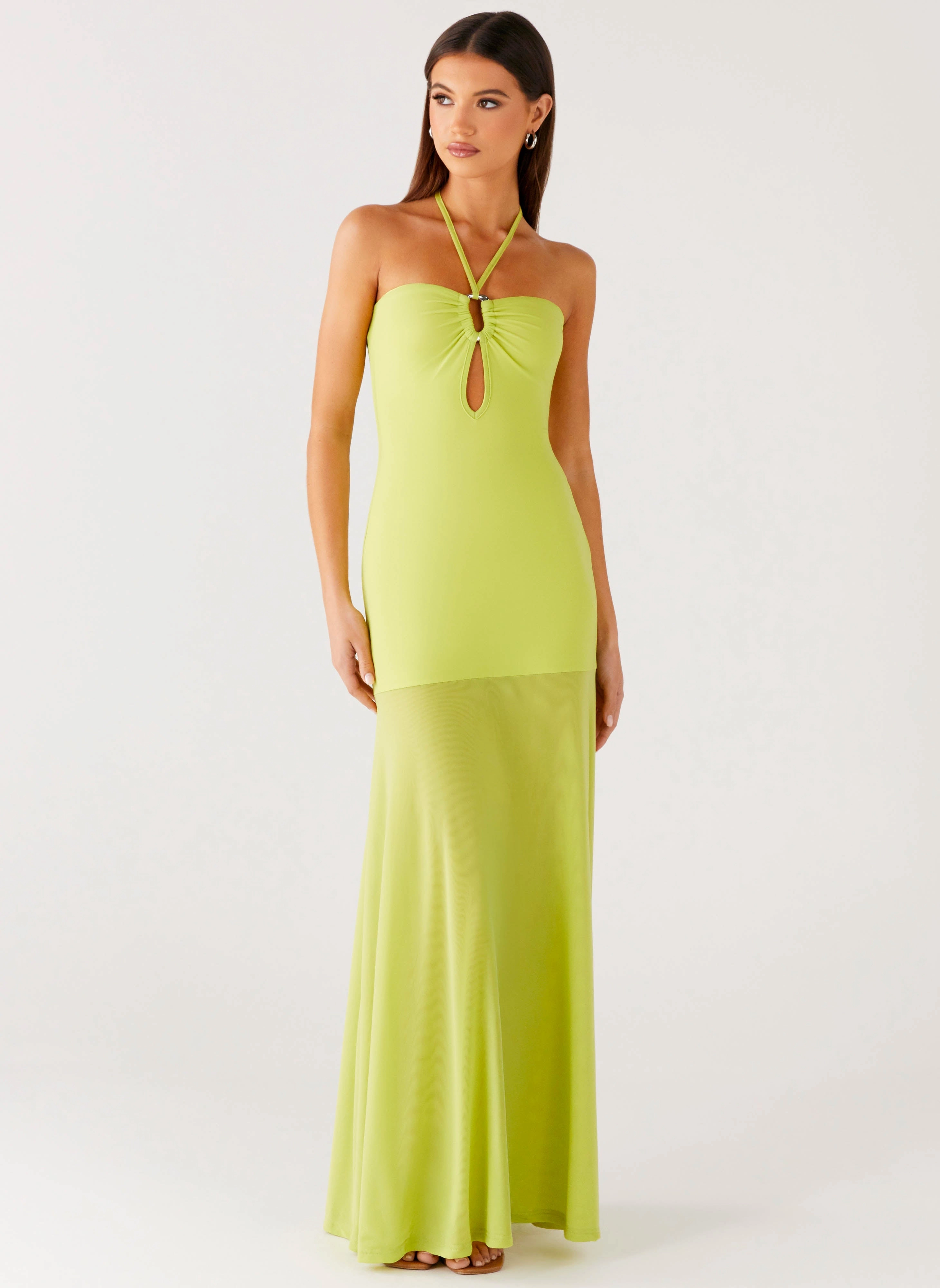 Protective Outerwear Claria Maxi Dress - Lime