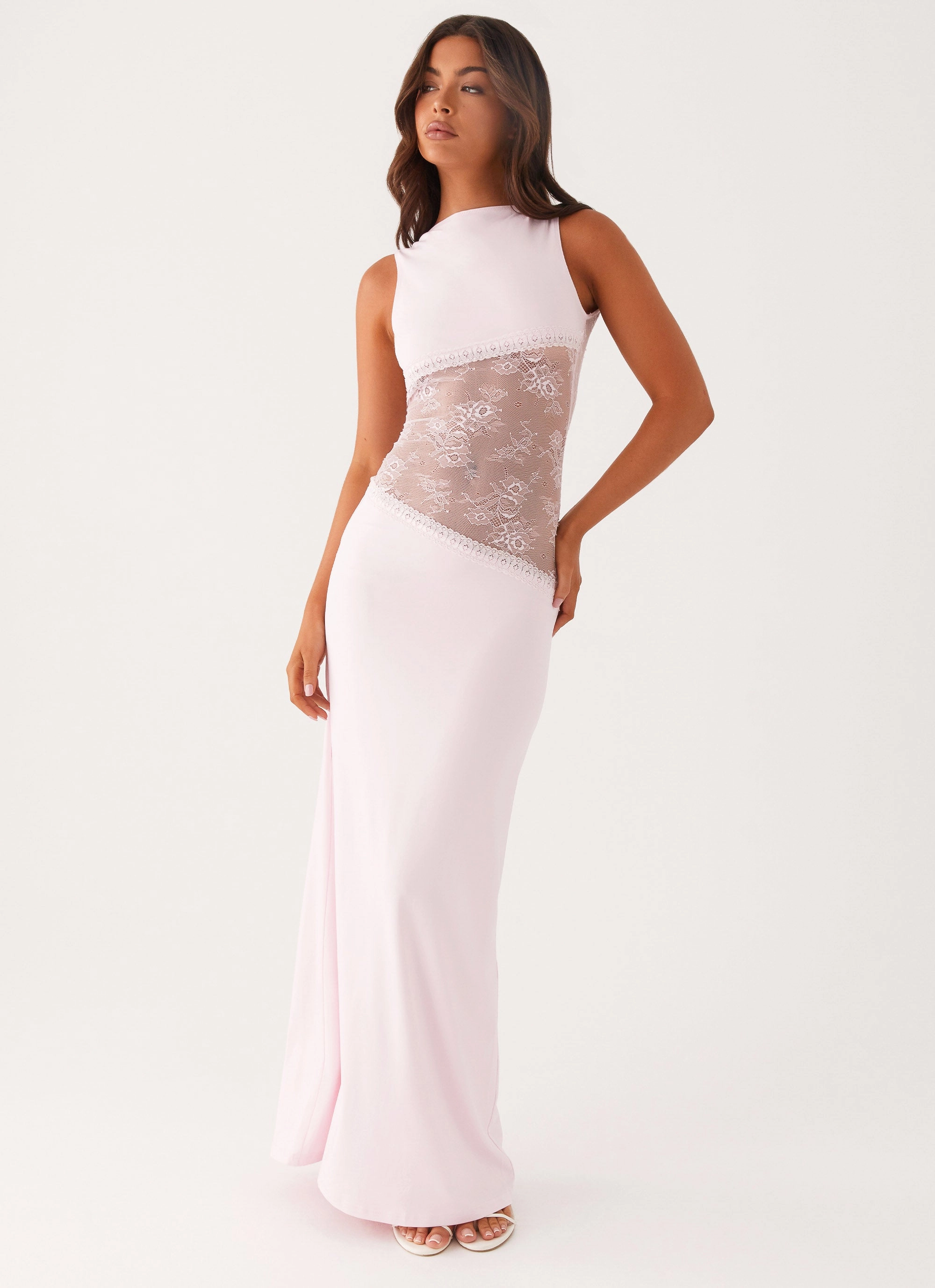 Lucinda Maxi Dress - Pink Moment Light