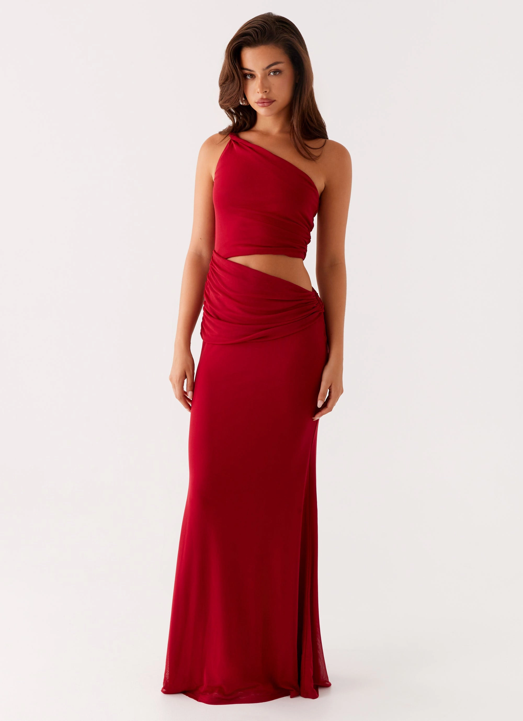 Three Wishes Maxi Dress - Raspberry Quick Elegance Multi Season